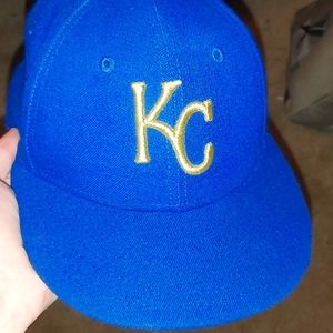 Kansas city royal blue MLB fitted